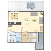 6-Personen-Ferienhaus - Barrierefrei+ 6BT in Landal Natuurdorp Suyderoogh