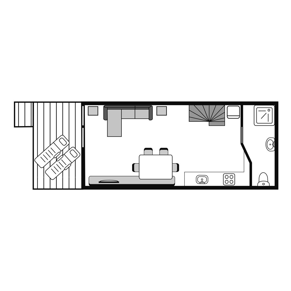 4 6 Personen Beach Villa 4 6sh In Landal Beach Villa S Hoek Van