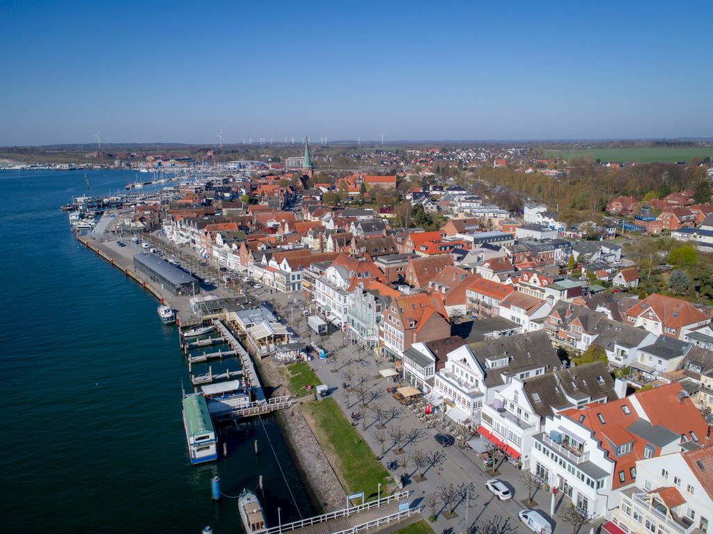 Luftaufnahme von Travemünde  - Urlaub an der Ostsee